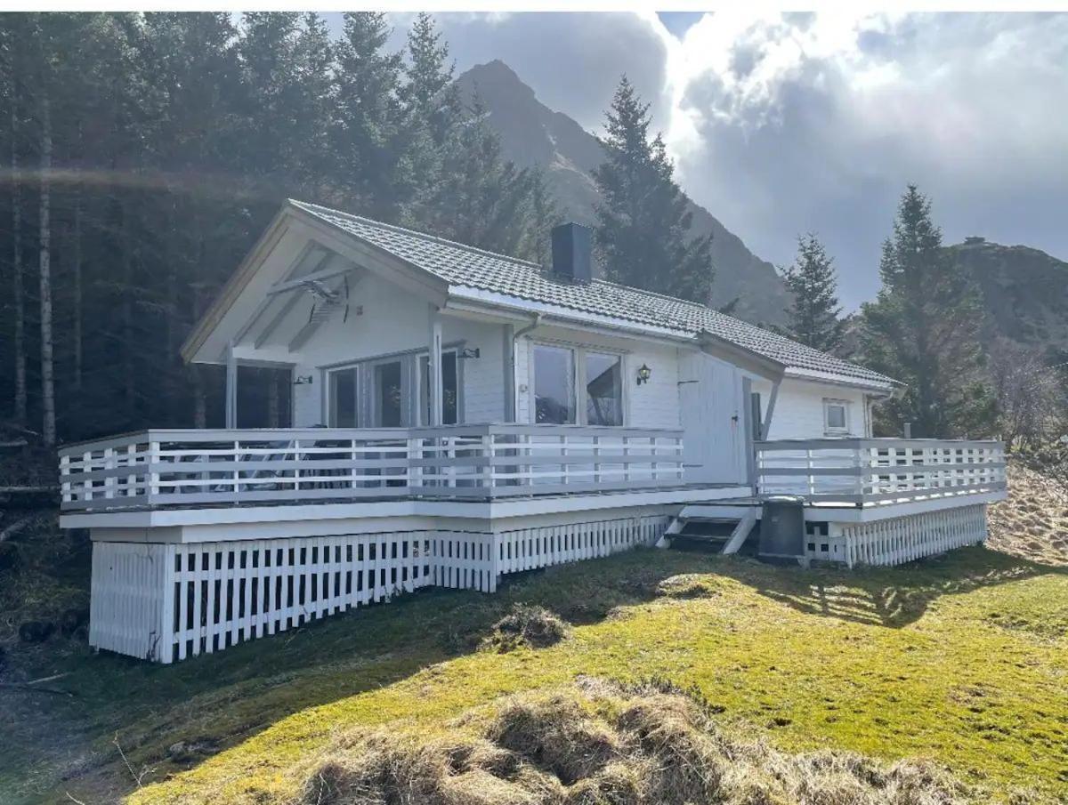 Vettinghytta, Close To The Sea With Amazing View. Gravdal  エクステリア 写真